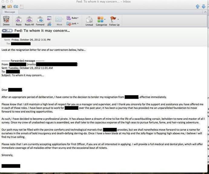 Boss Rage Texts at Employee Who Quit Job via Email