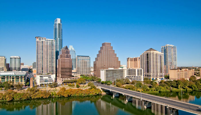 Texas, Austin skyline