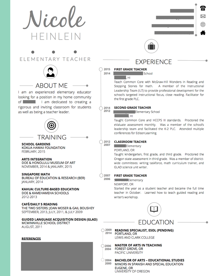 Teacher Curriculum Vitae Template from cdn3.careeraddict.com