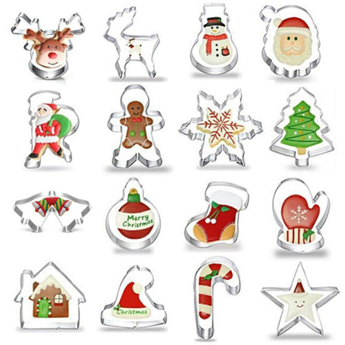 Christmas cookie cutter set by Gizhonme