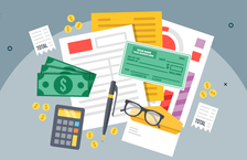 Payroll administrator skills and tools with finance objects