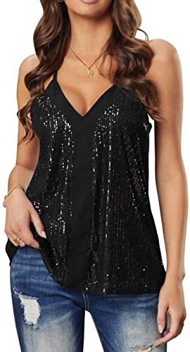 Sequin tank top by lime flare