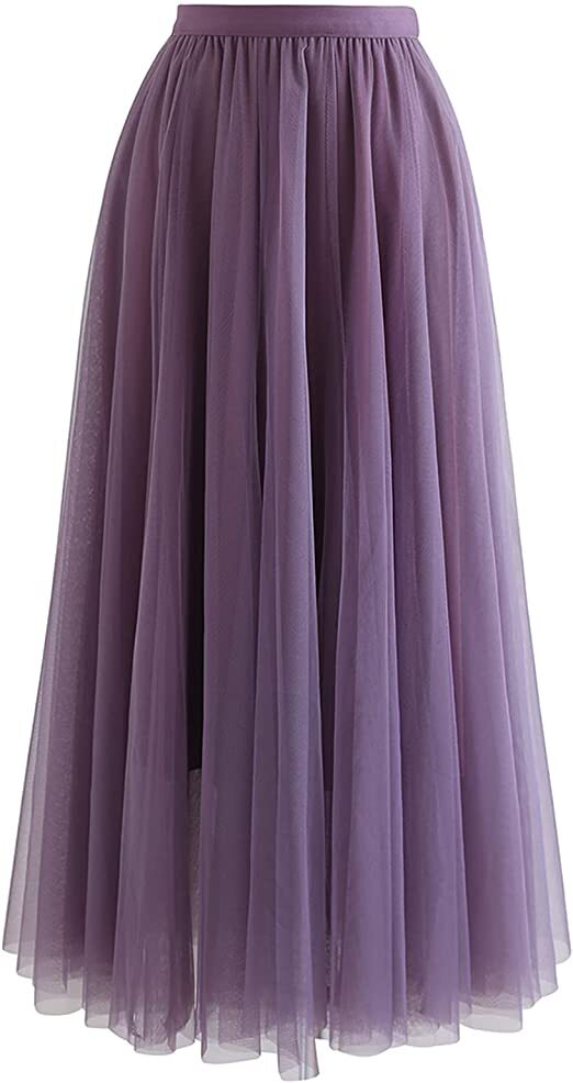 Tulle tutu maxi skirt by CHICWISH