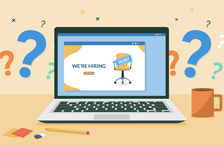 job advert without any details