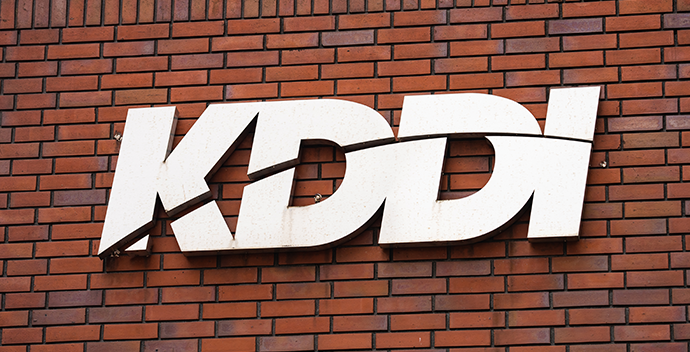 Image of KDDI logo.