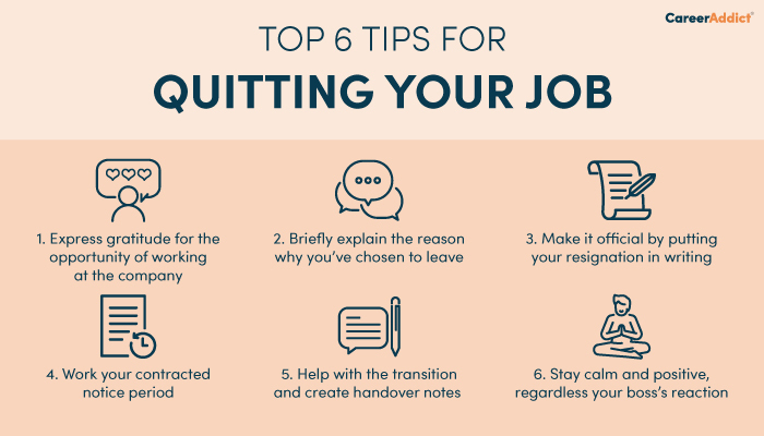 How To Gracefully Quit Your Job Tips And Examples
