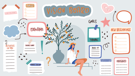 Vision Board Templates, Free Vision Board Maker