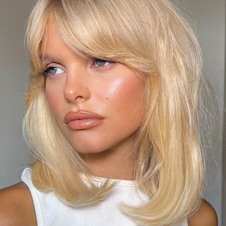Soft glossy glam