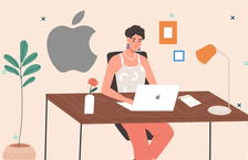 Person considering the best way to get an internship at Apple