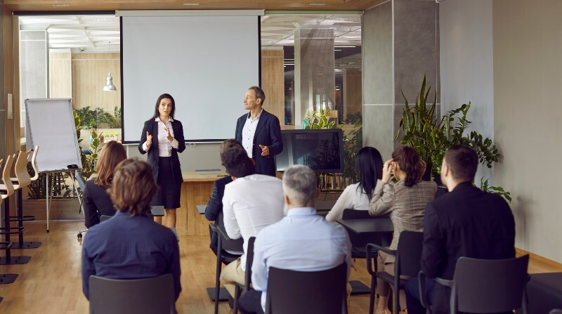 Billionaire Chief Executive meeting