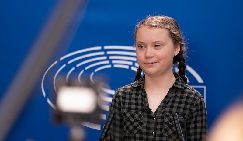 Environmentalist and Influencer Greta Thunberg