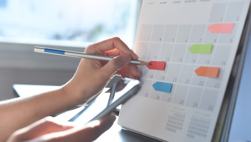 plan ahead to organize and burn time