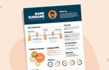 How to create an infographic CV or resume
