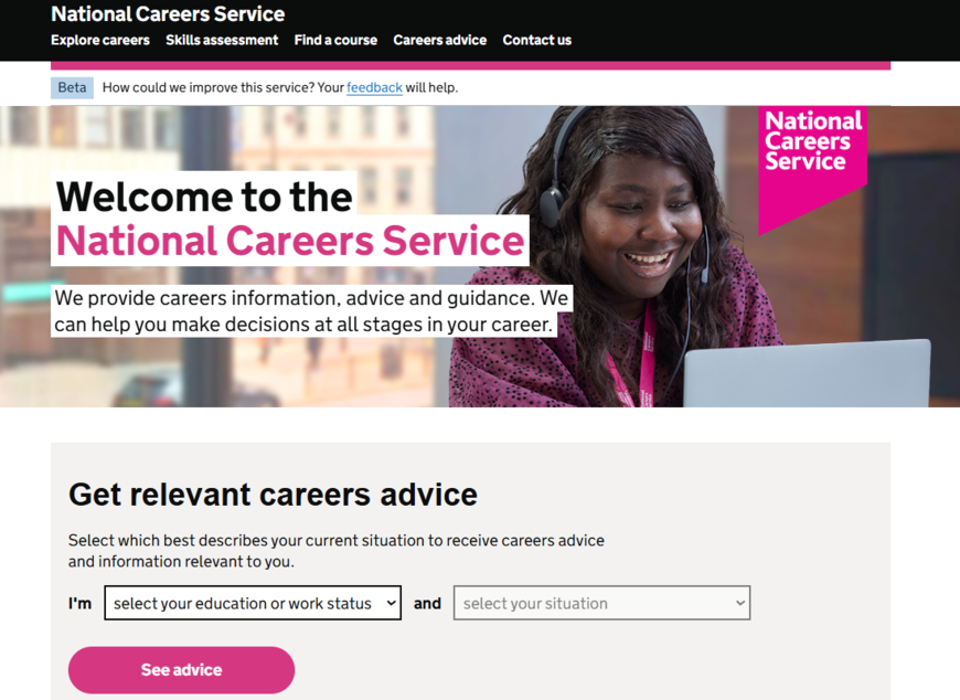 NCS homepage
