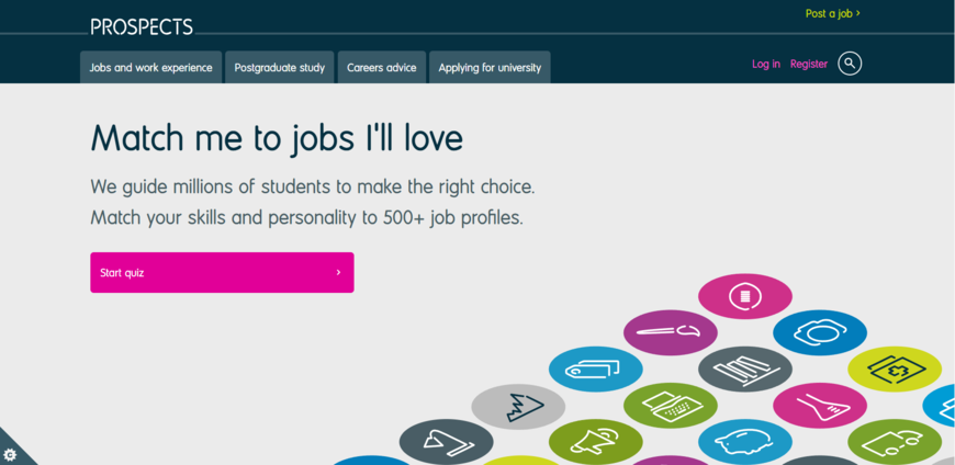 prospects homepage